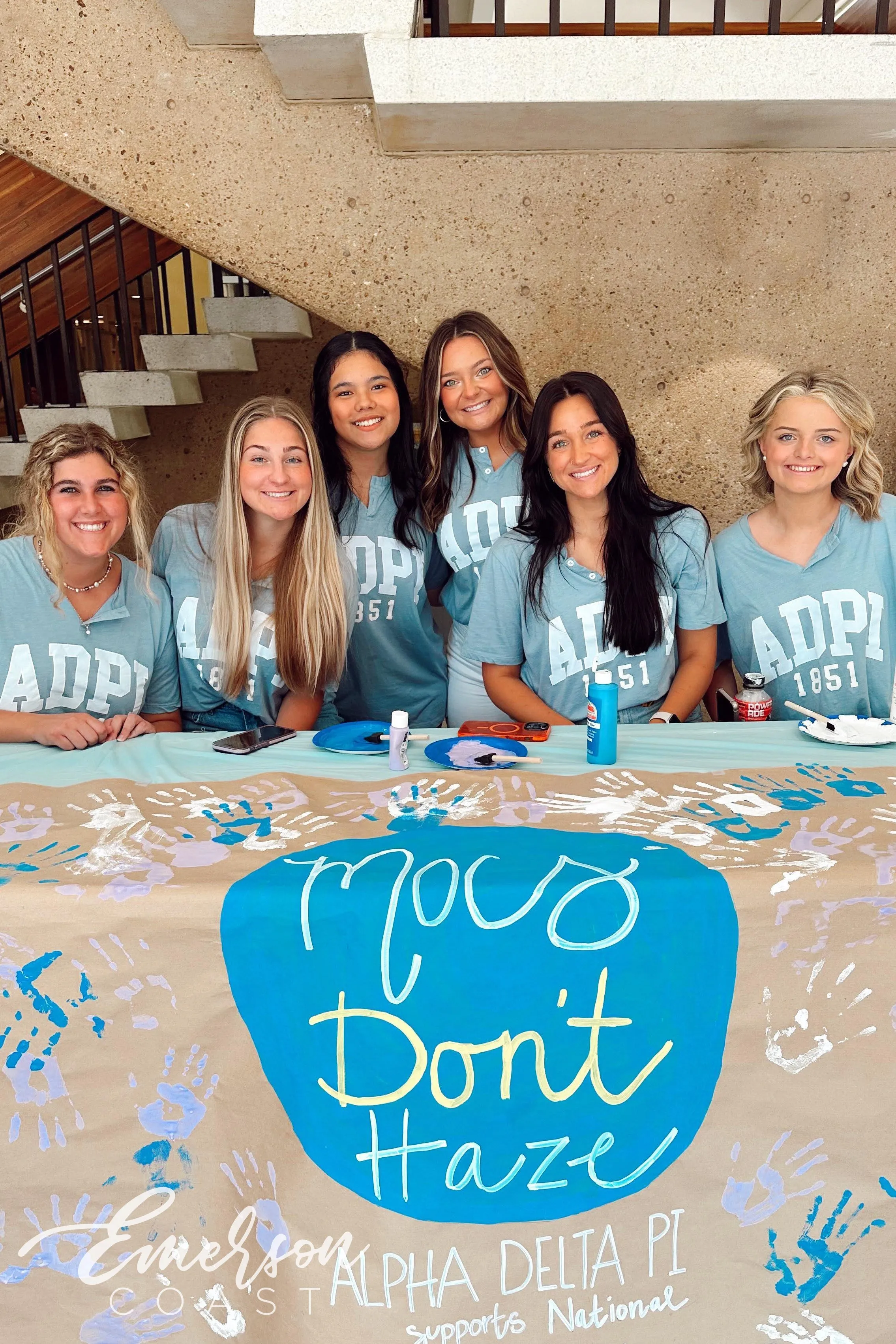 Alpha Delta Pi Blue Recruitment Henley