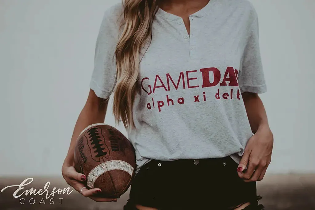 Alpha Xi Delta Game Day Henley