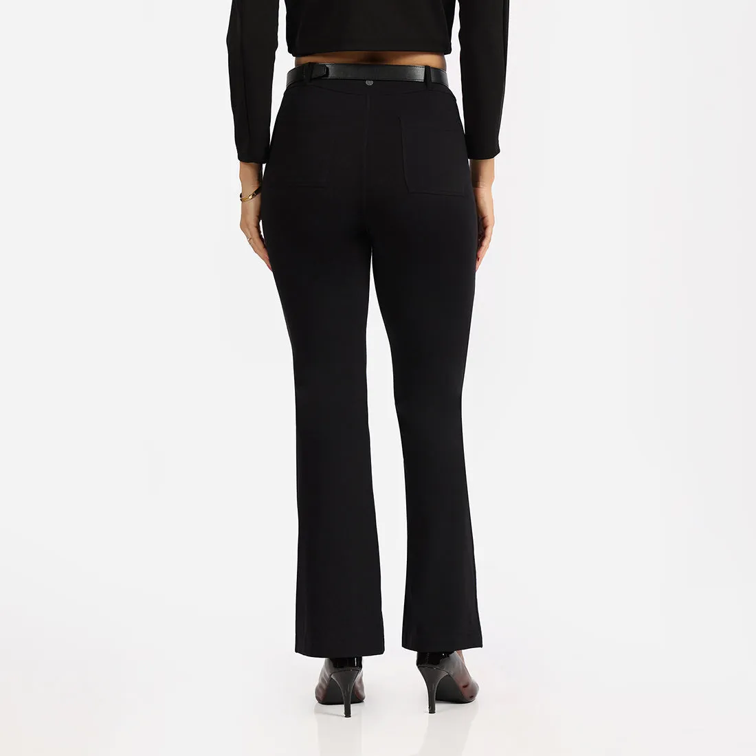 AM:PM Cotton Flare Pants - Lite Tall