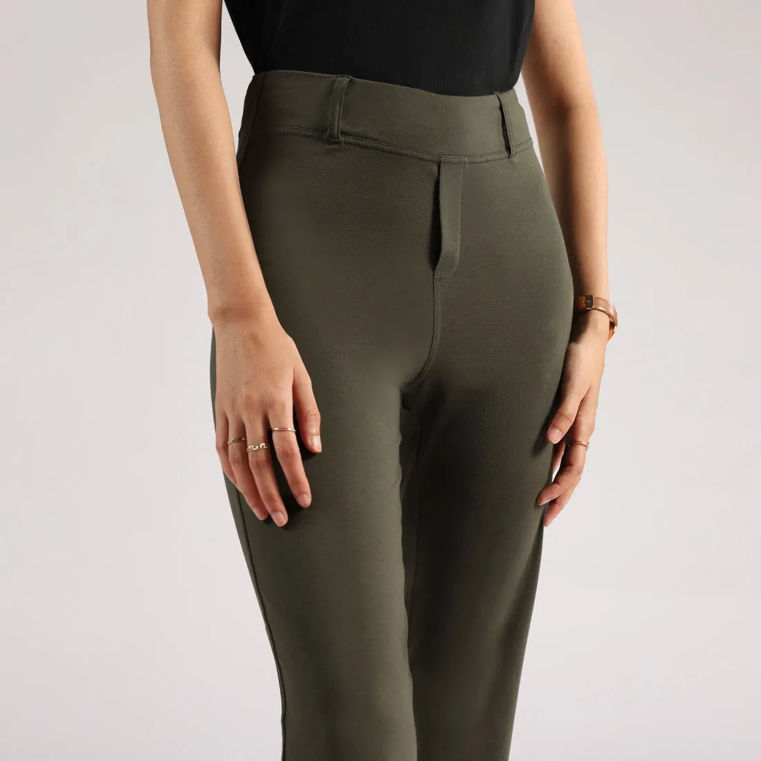 AM:PM Cotton Flare Pants - Lite Tall