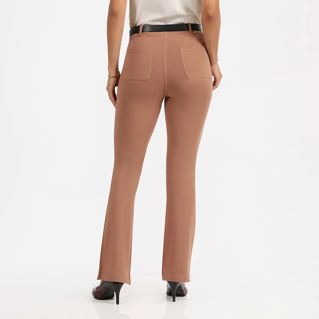 AM:PM Cotton Flare Pants - Lite Tall