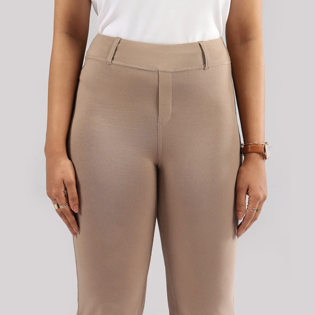 AM:PM Cotton Flare Pants - Lite Tall