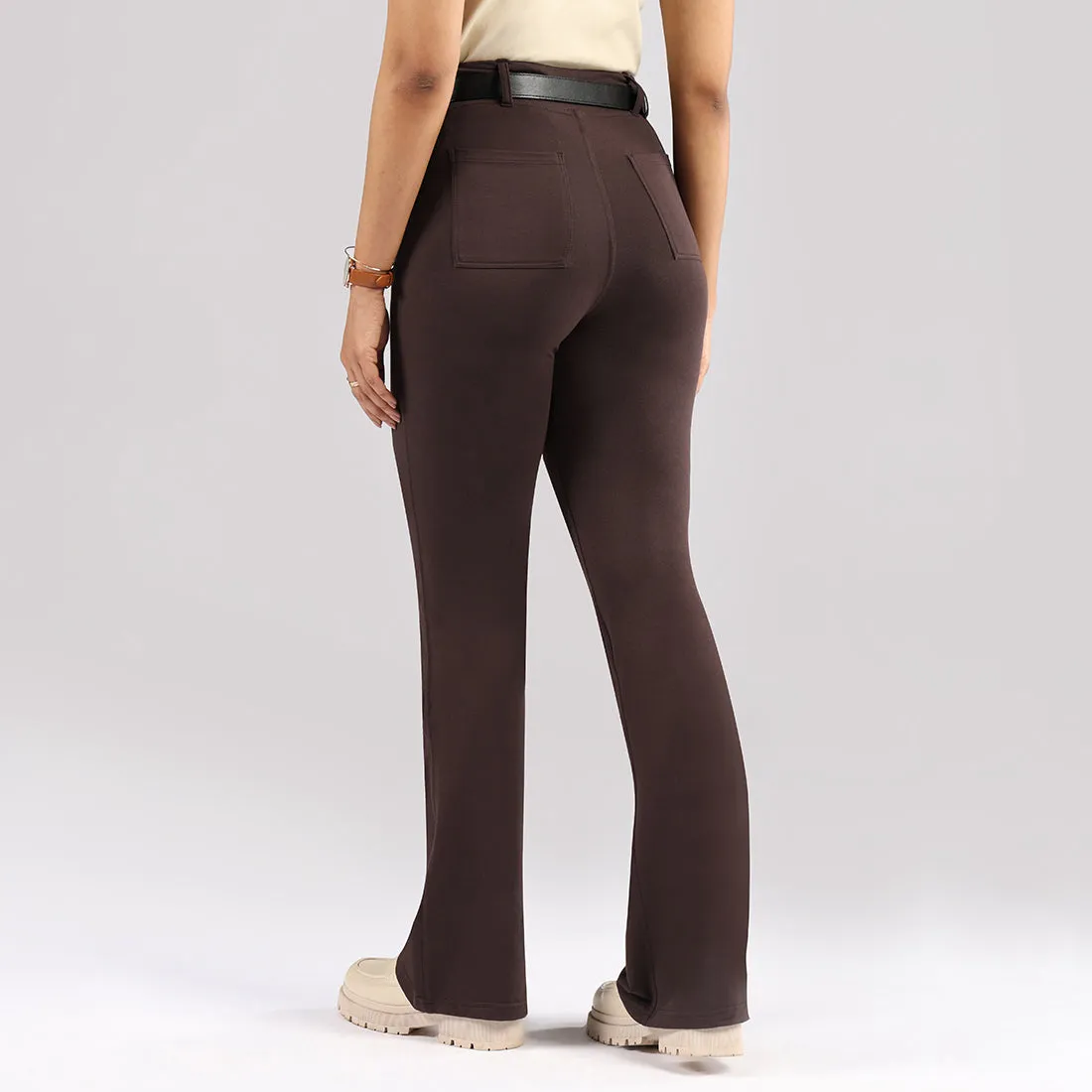 AM:PM Cotton Flare Pants - Lite Tall