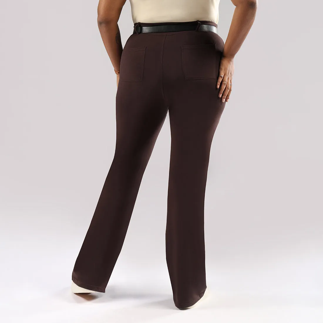 AM:PM Cotton Flare Pants - Lite Tall