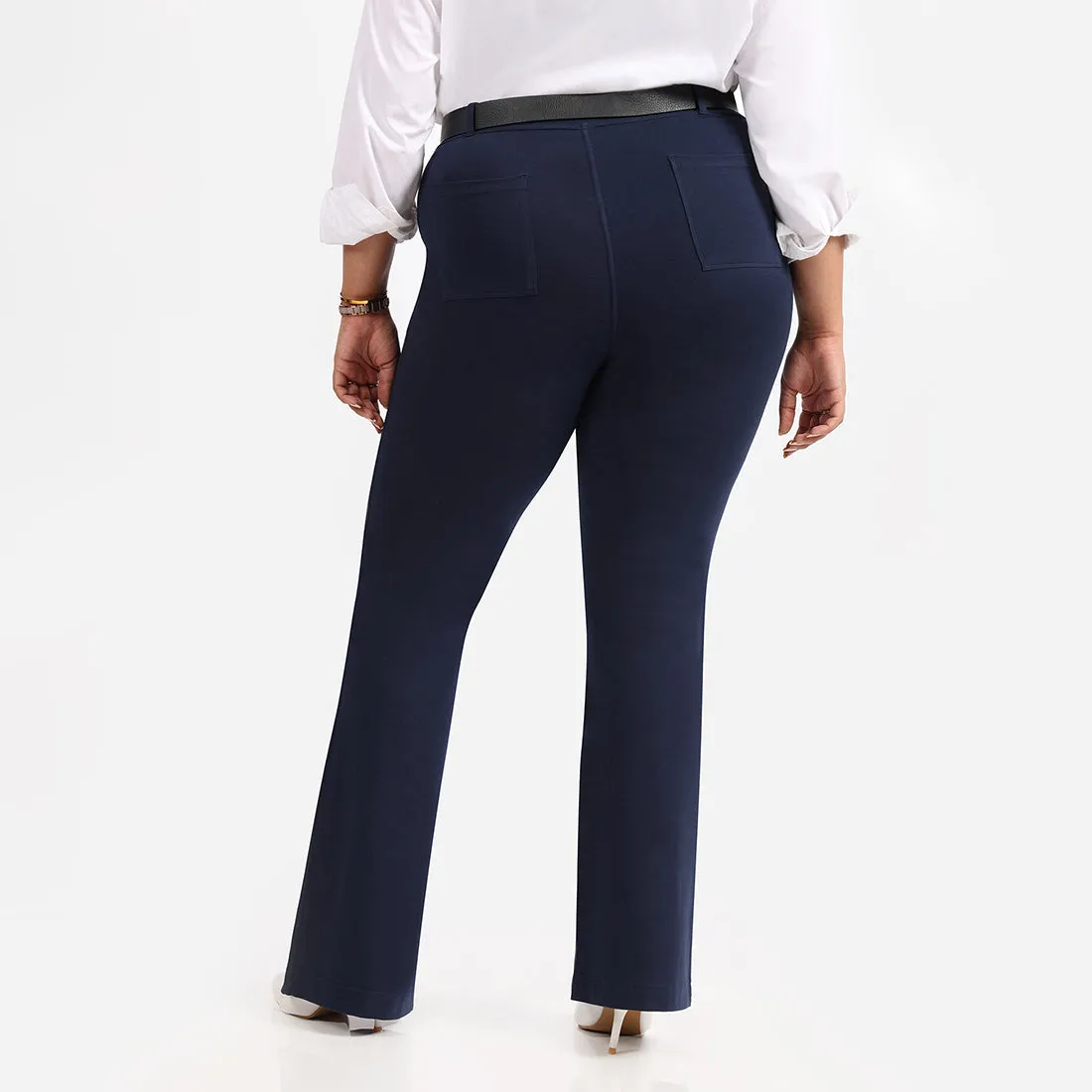 AM:PM Cotton Flare Pants - Lite Tall