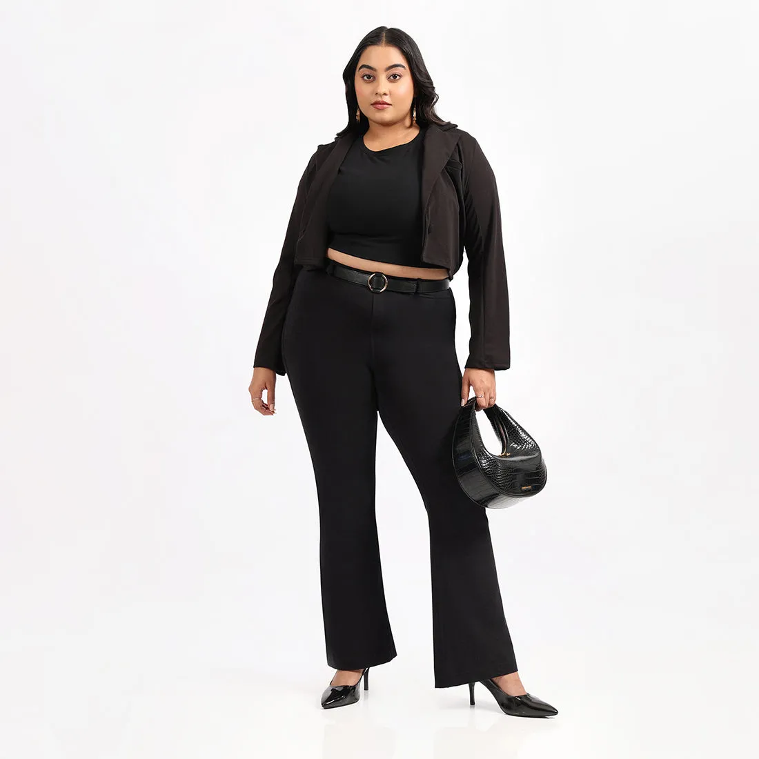 AM:PM Cotton Flare Pants - Lite Tall