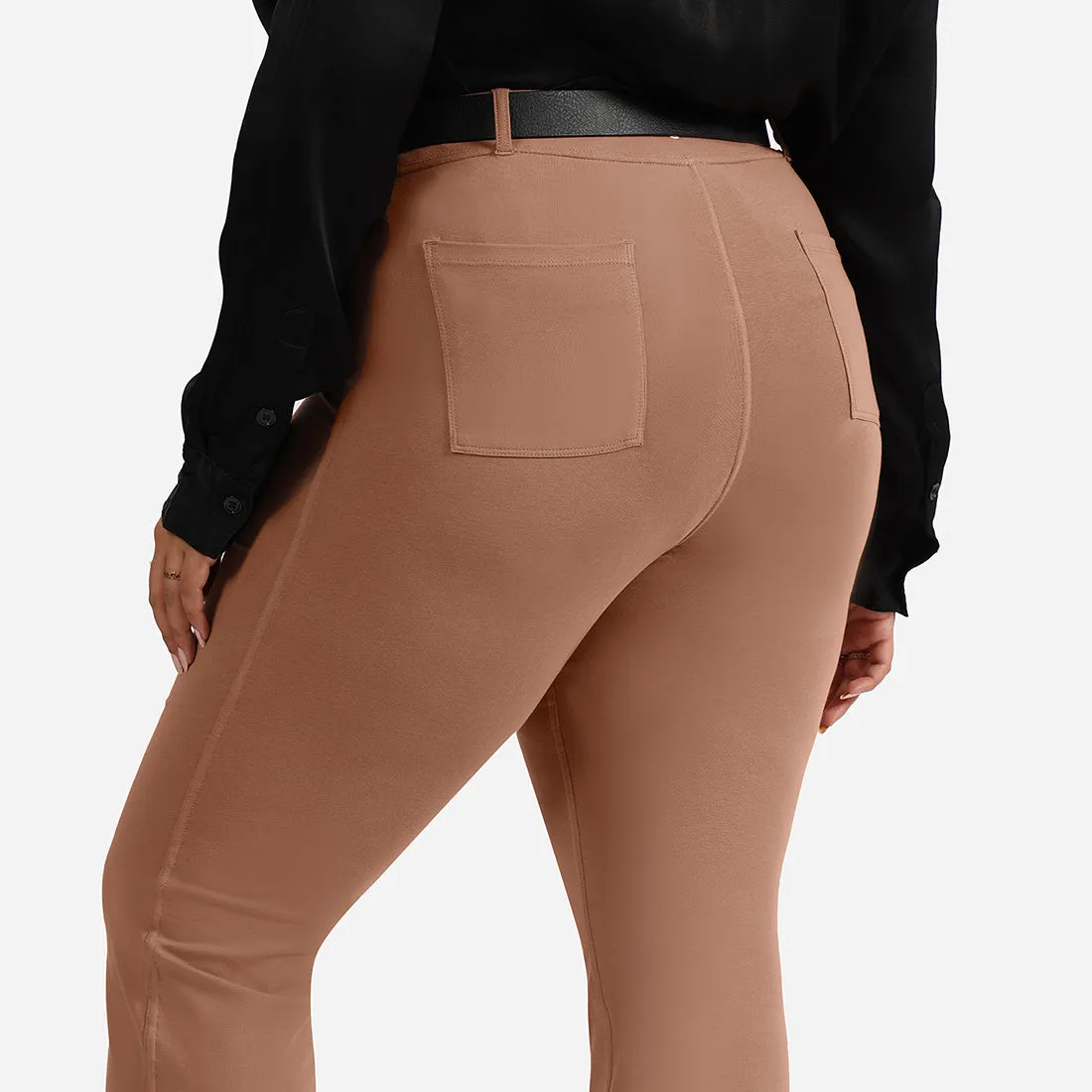 AM:PM Cotton Flare Pants - Lite Tall