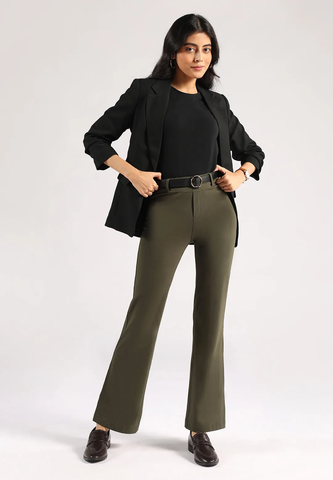 AM:PM Cotton Flare Pants - Lite