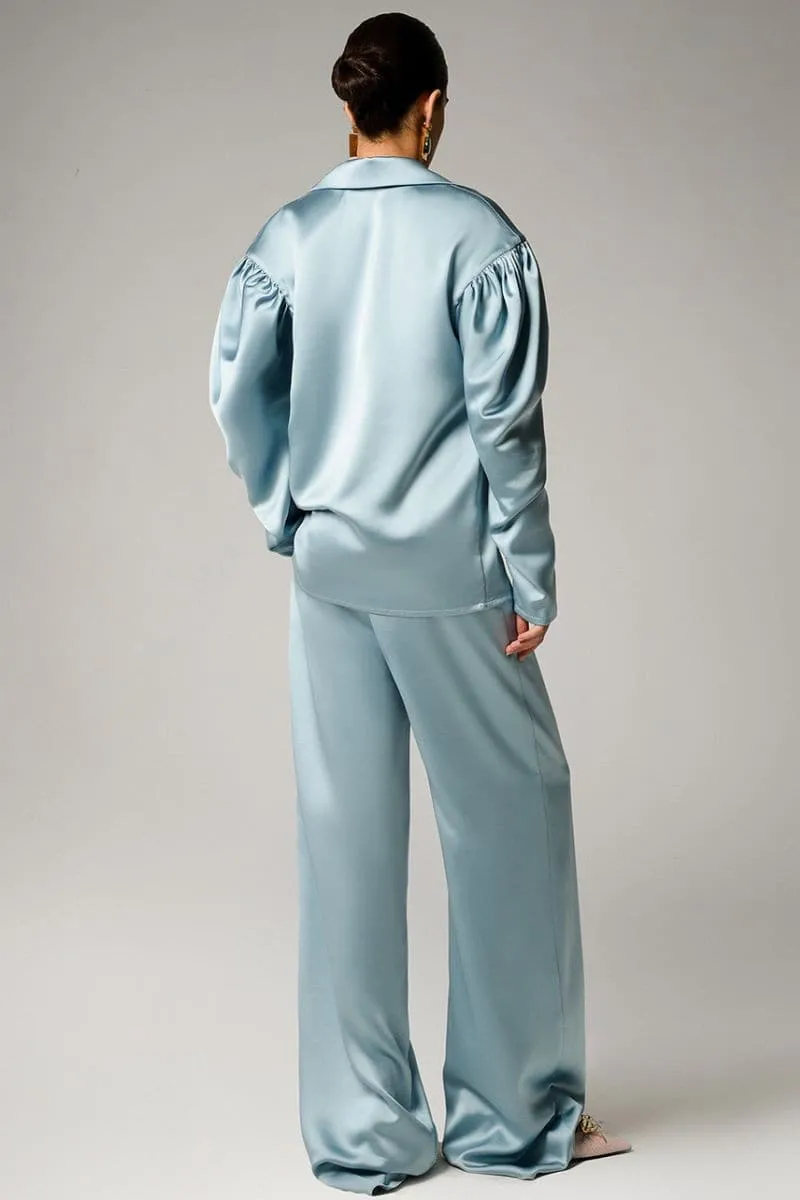 AQUA FLARED PANTS