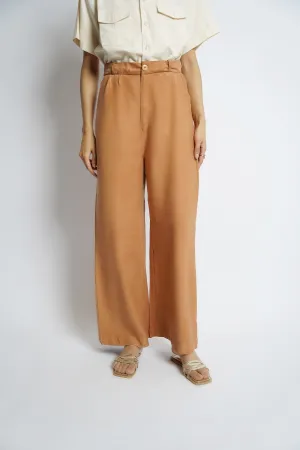 Belbes Flared Pants Tan