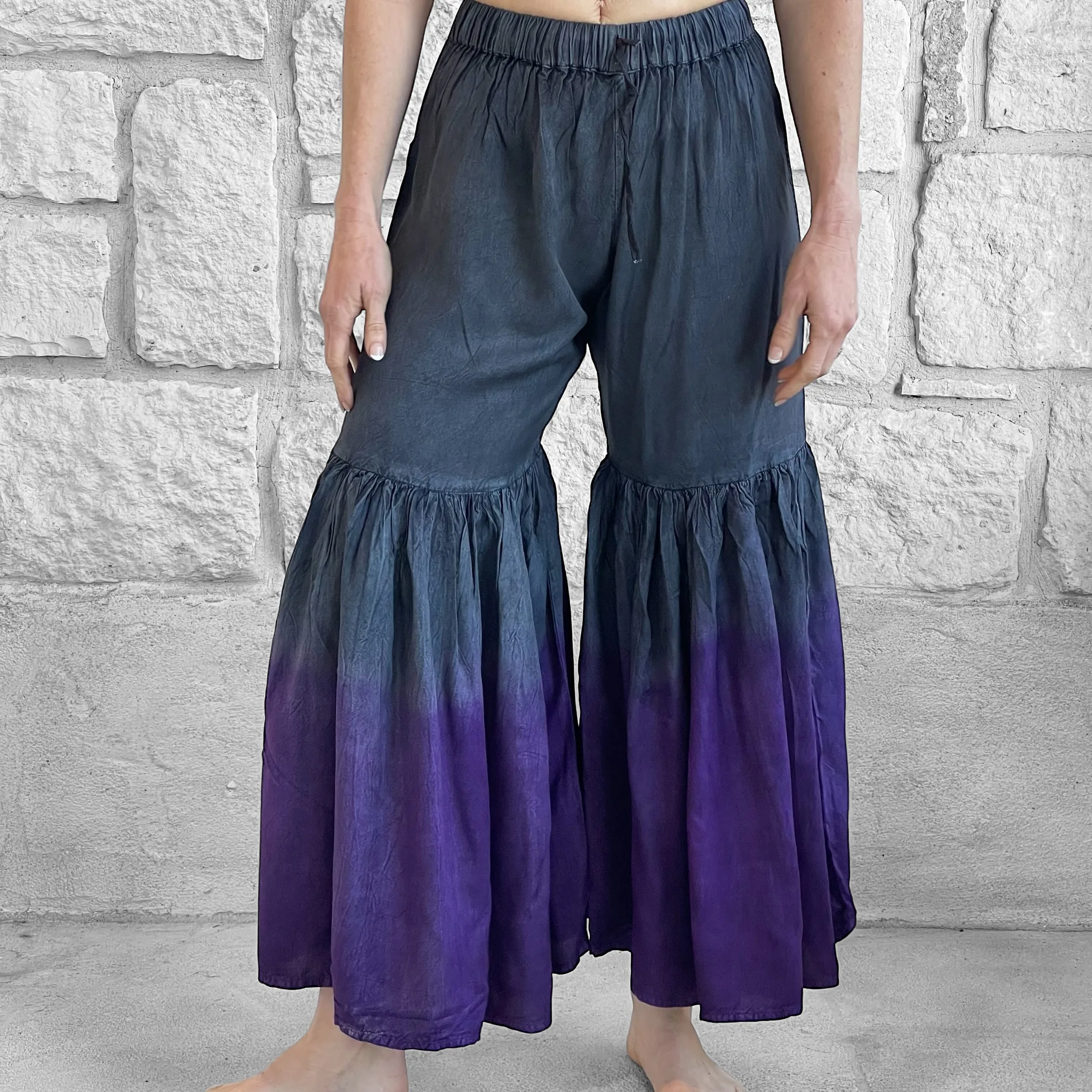 Beta Fish Pants - Grey/Purple