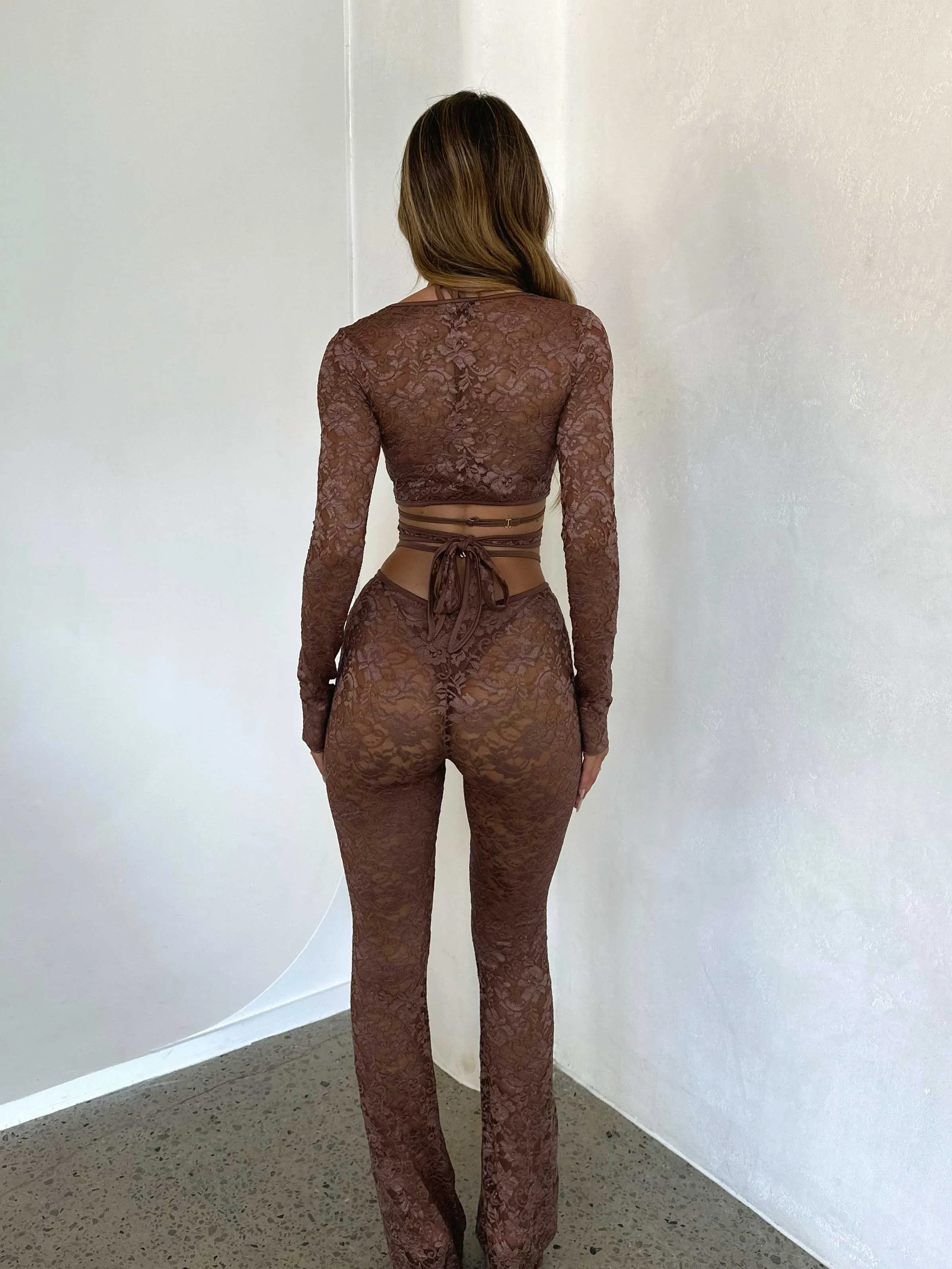 BISOU PANTS MOCHA