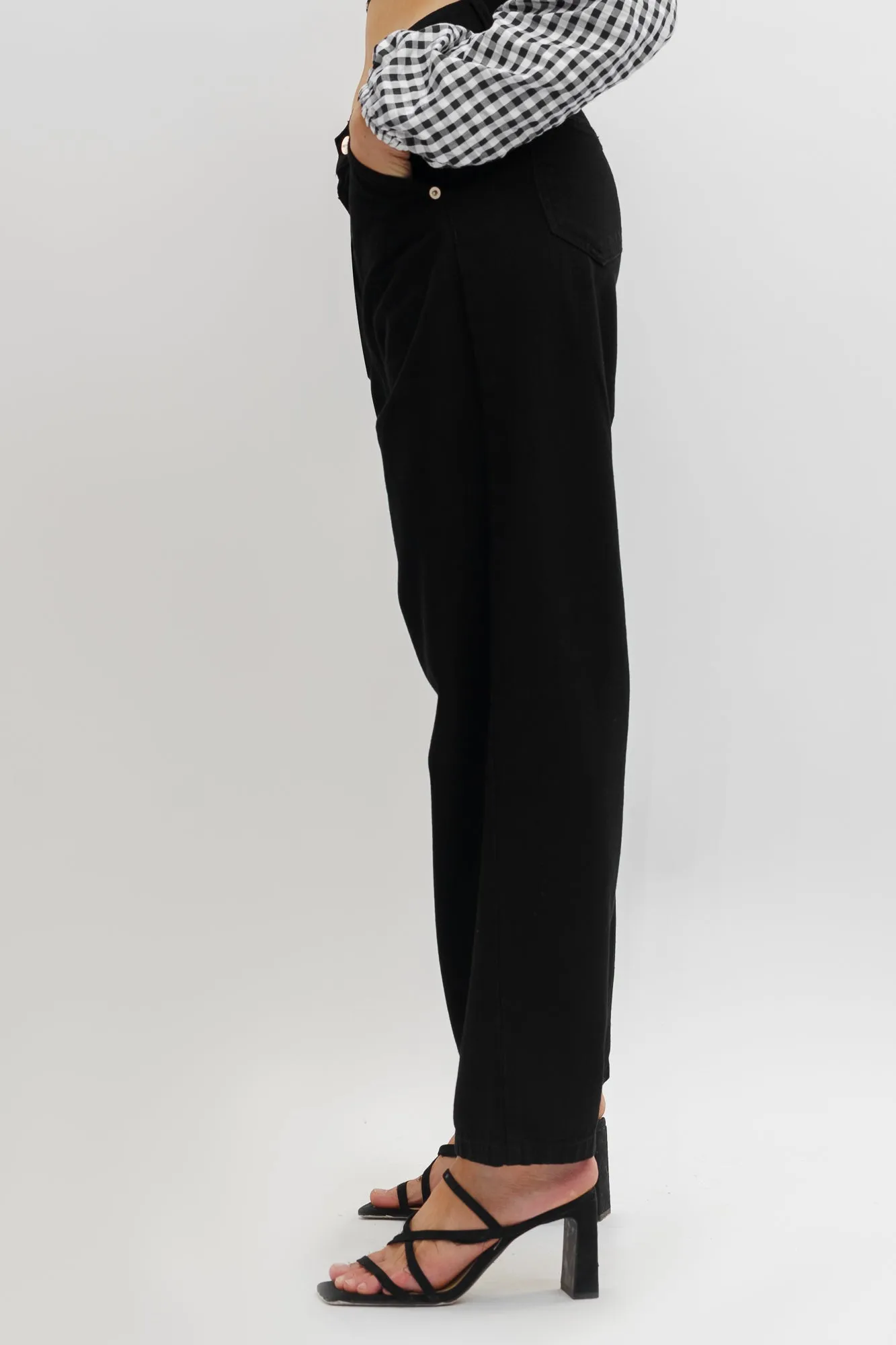 Black Slouchy Jeans