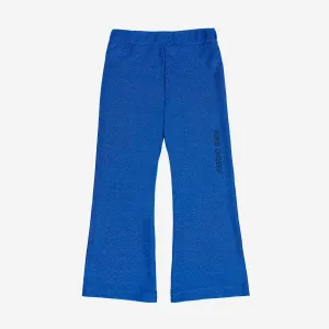 Bobo Choses Blue Glitter Flared Pants