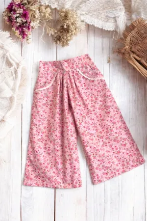 Boho Pants | Lake Como in Pink