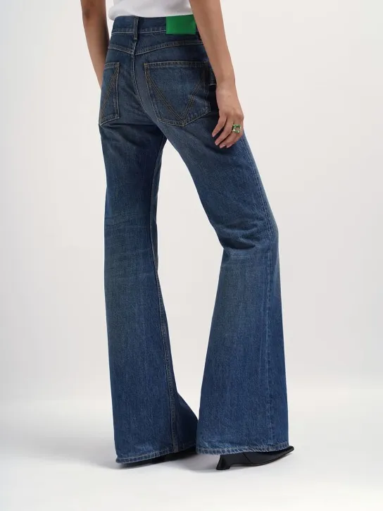 Bottega Veneta   Flared denim jeans 