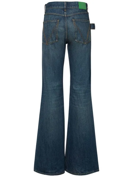 Bottega Veneta   Flared denim jeans 