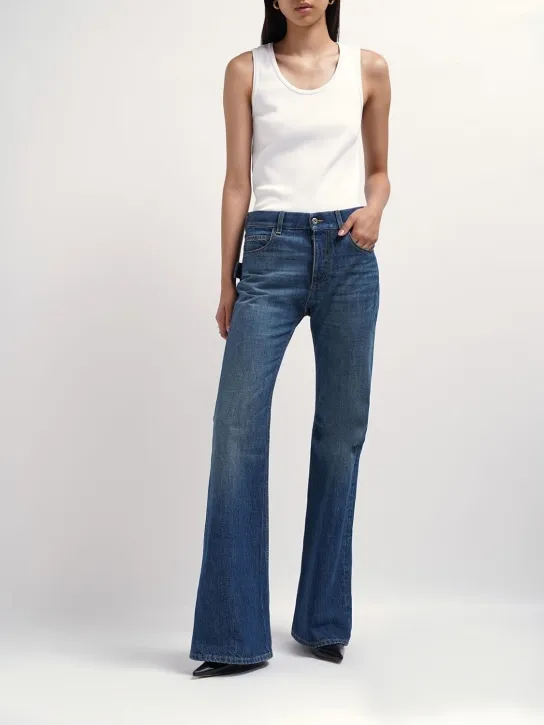 Bottega Veneta   Flared denim jeans 