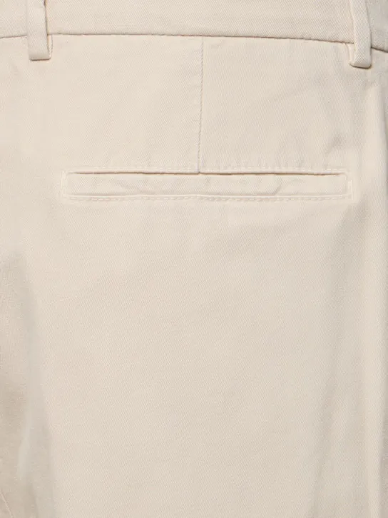 Brunello Cucinelli   Cotton gabardine straight pants 