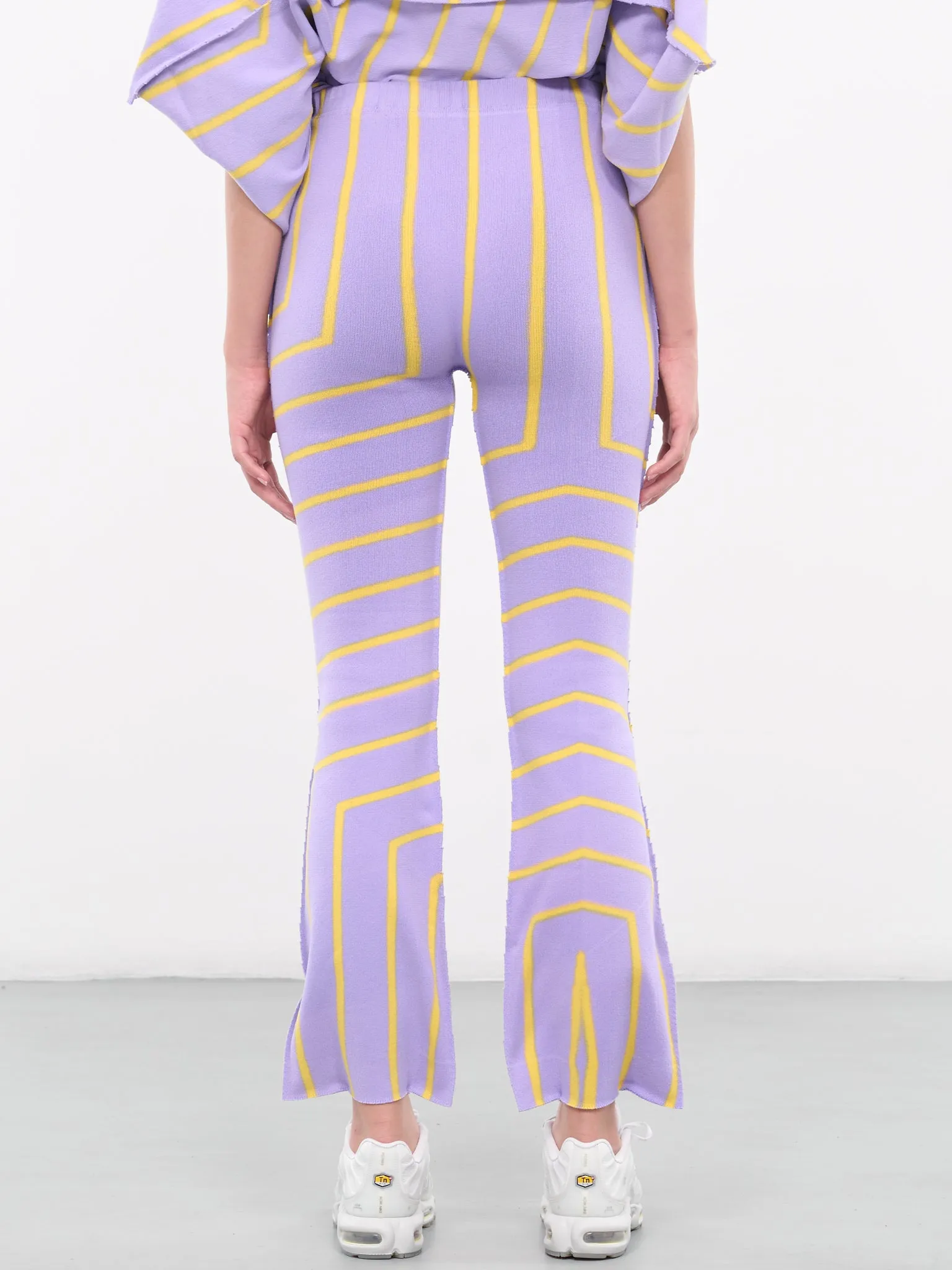 Canopy Stripe Trousers (IM38KF925-86-PURPLE-HUED)