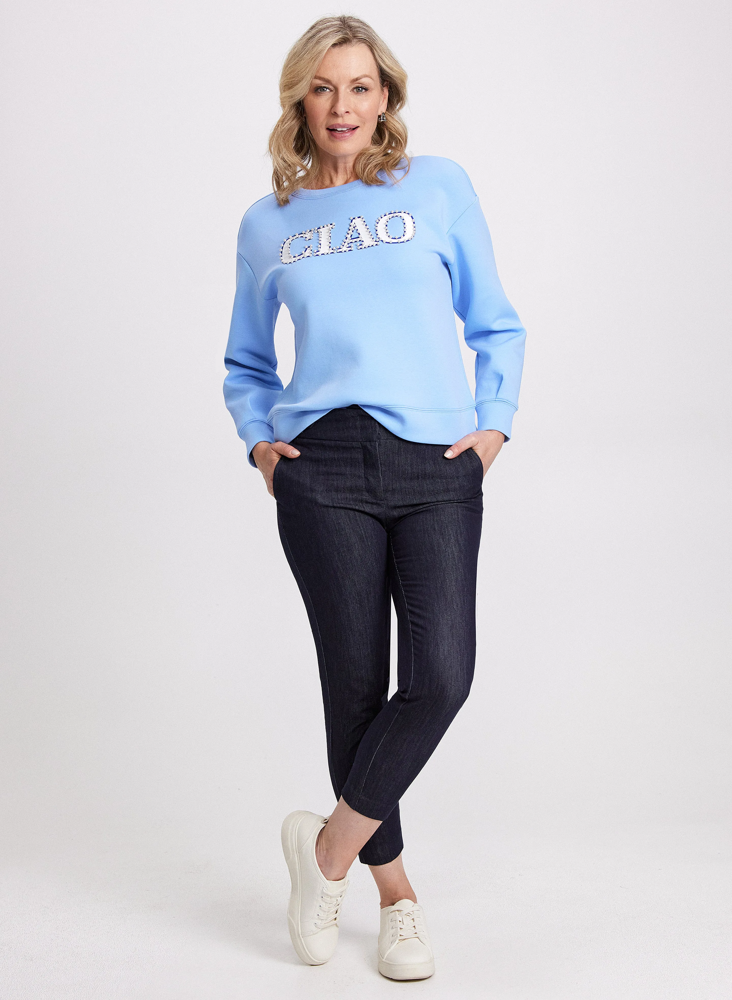 'Ciao' Long Sleeve Top