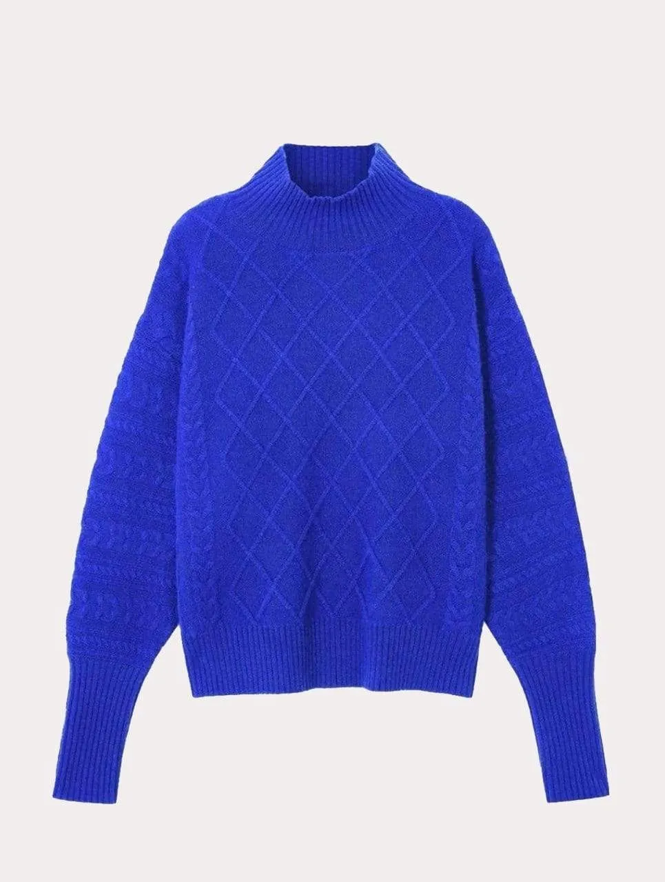 Cocoa Cashmere Electric Blue Holly Jumper CC3278