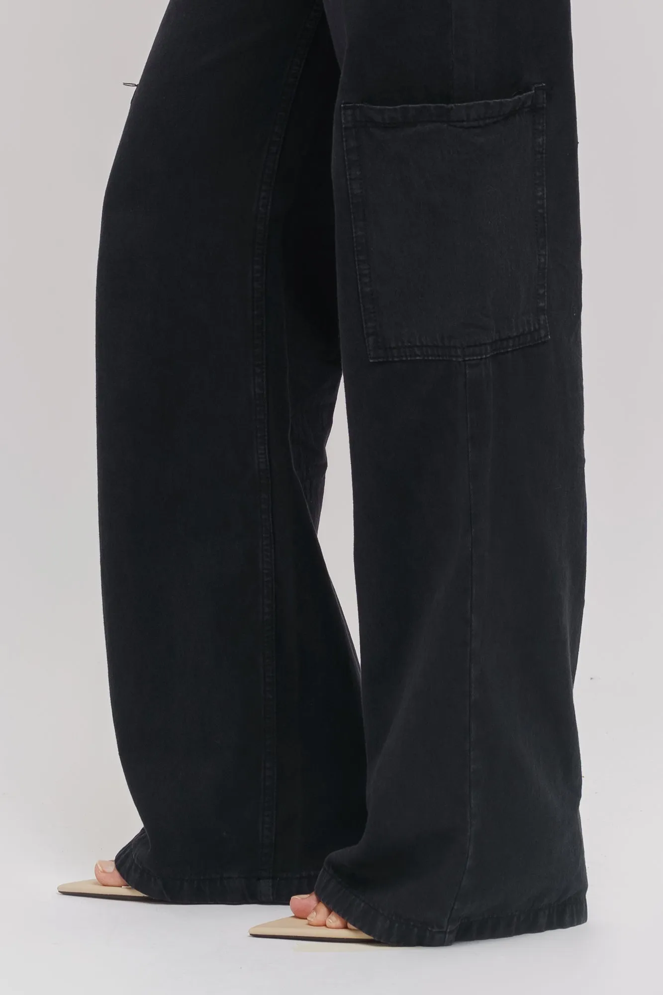 Denim Inky Cargo Pants