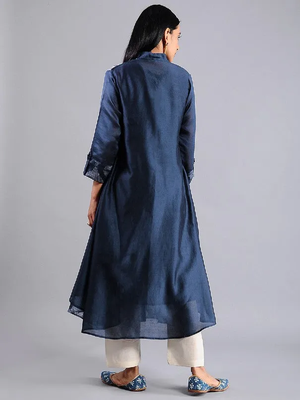 Diamond jacket dress in Indigo (Set of 2)