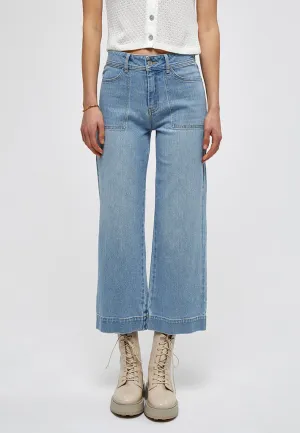 DSFlorence HW Denim Pants - Light Blue Wash