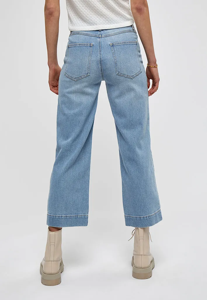 DSFlorence HW Denim Pants - Light Blue Wash