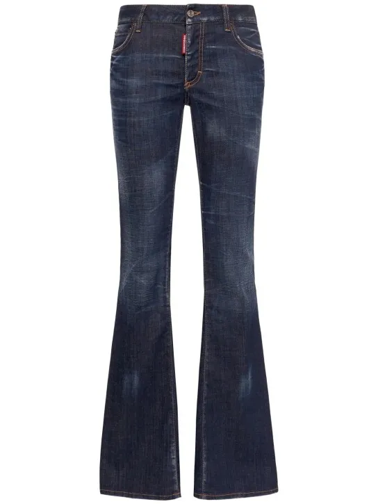 Dsquared2   Medium rise denim flared jeans 