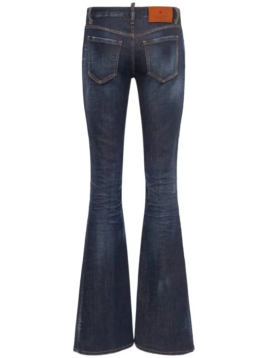 Dsquared2   Medium rise denim flared jeans 