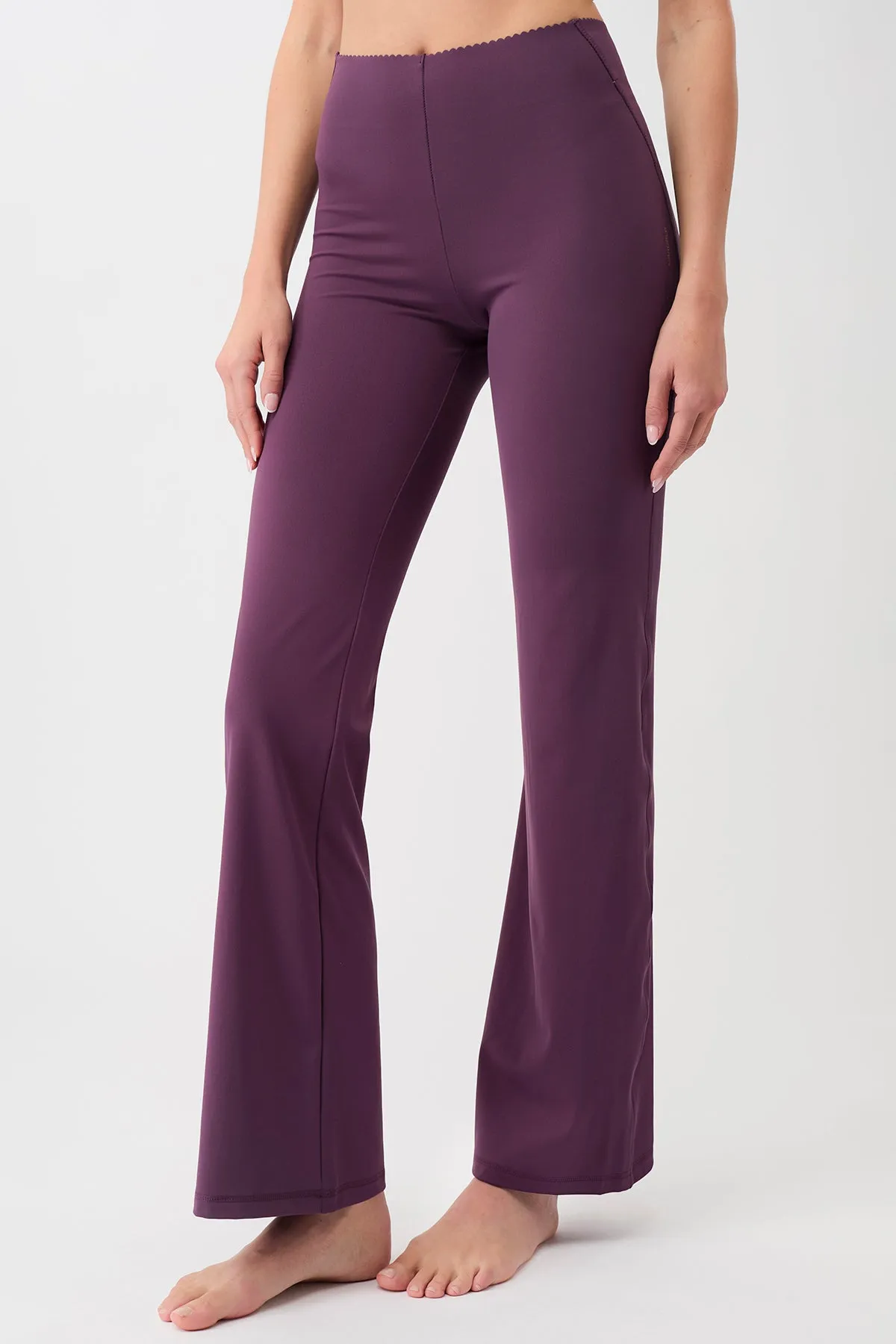 Flared Workout Pants (Purple Passion)