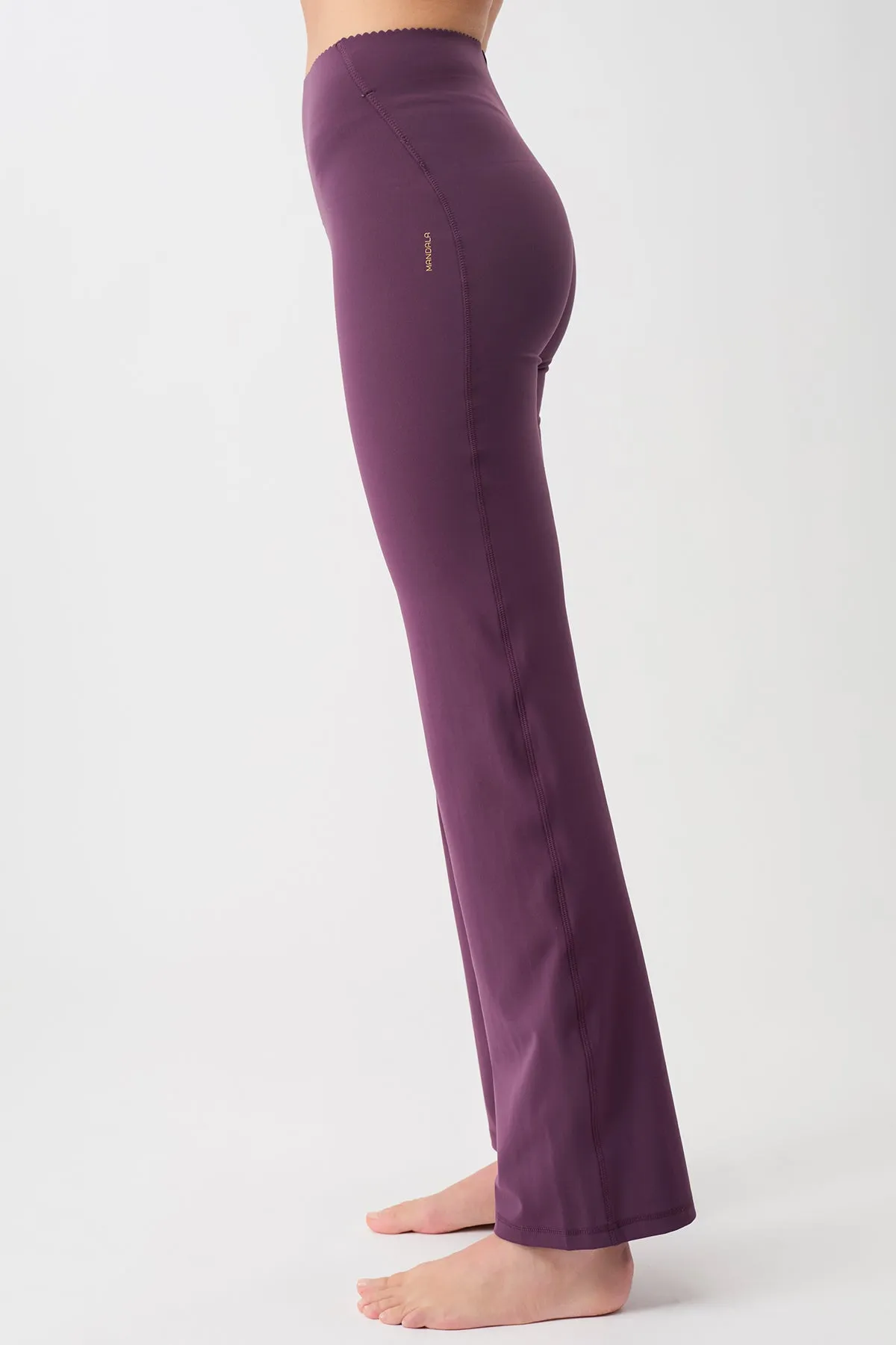 Flared Workout Pants (Purple Passion)