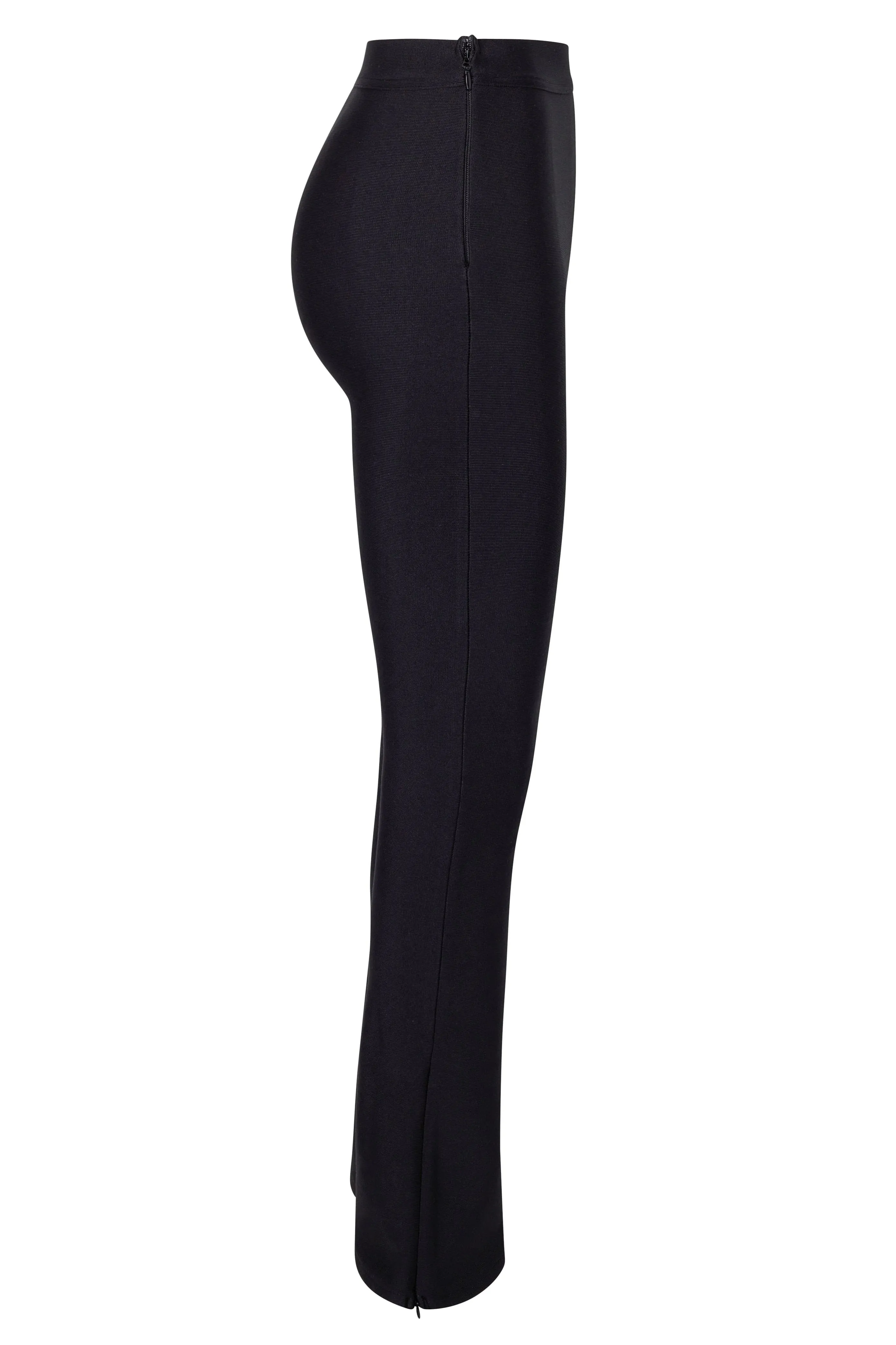 Haze High Waist Trendy Bandage Pants - Black