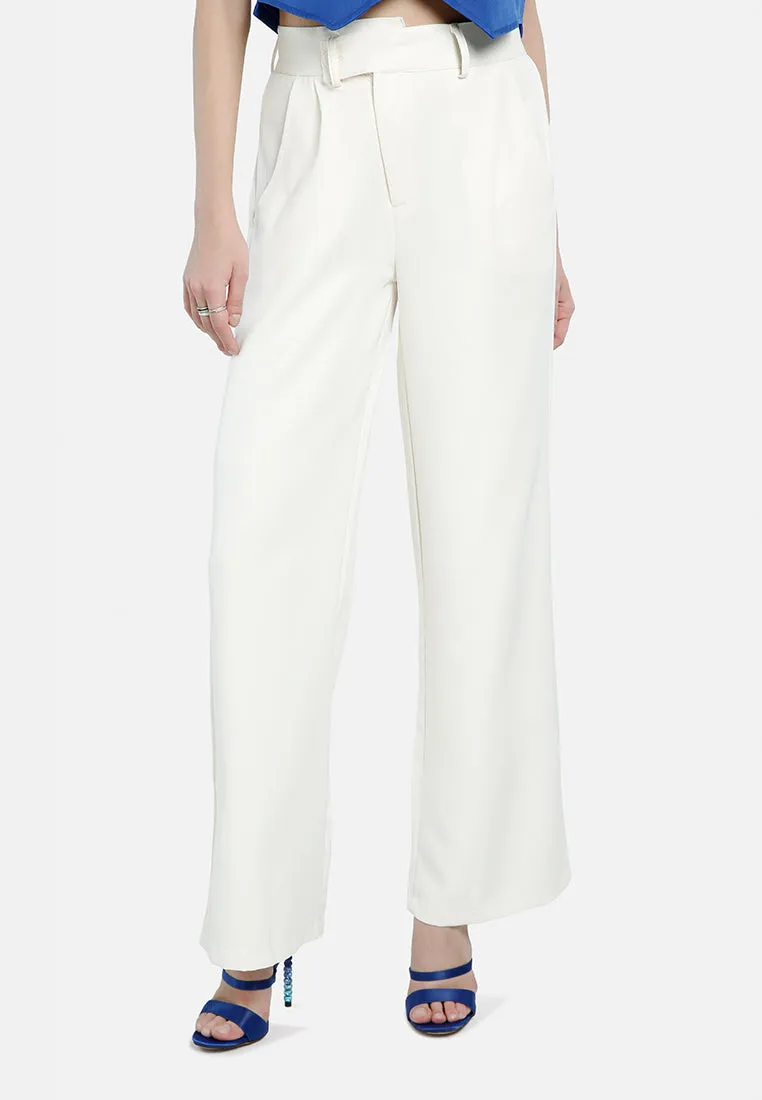 High Waist Flared Pants