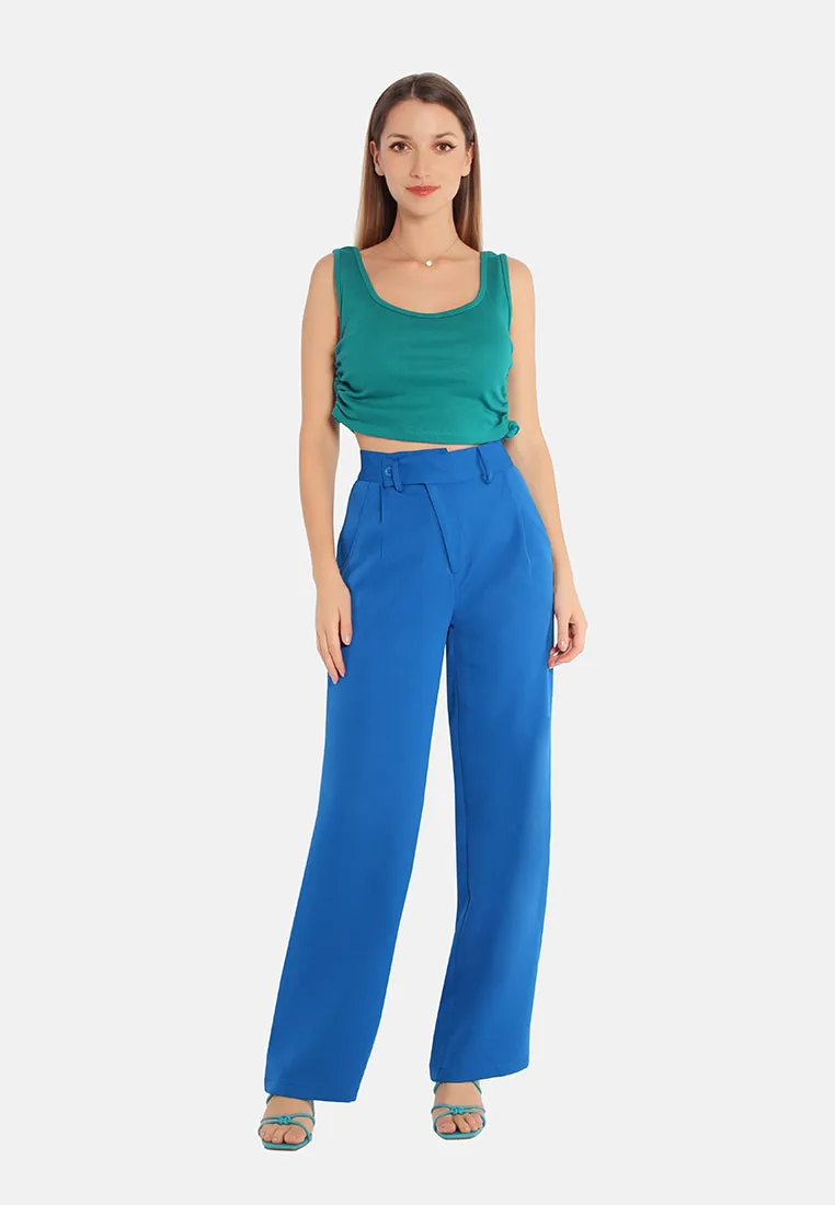 High Waist Flared Pants