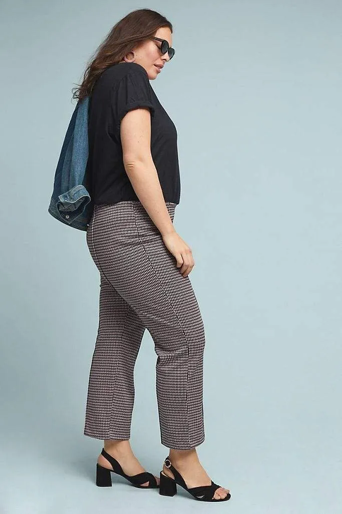 Houndstooth Flare Pants