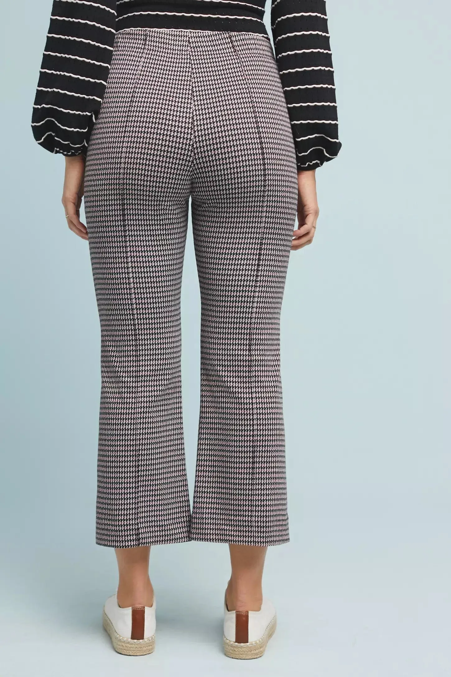 Houndstooth Flare Pants