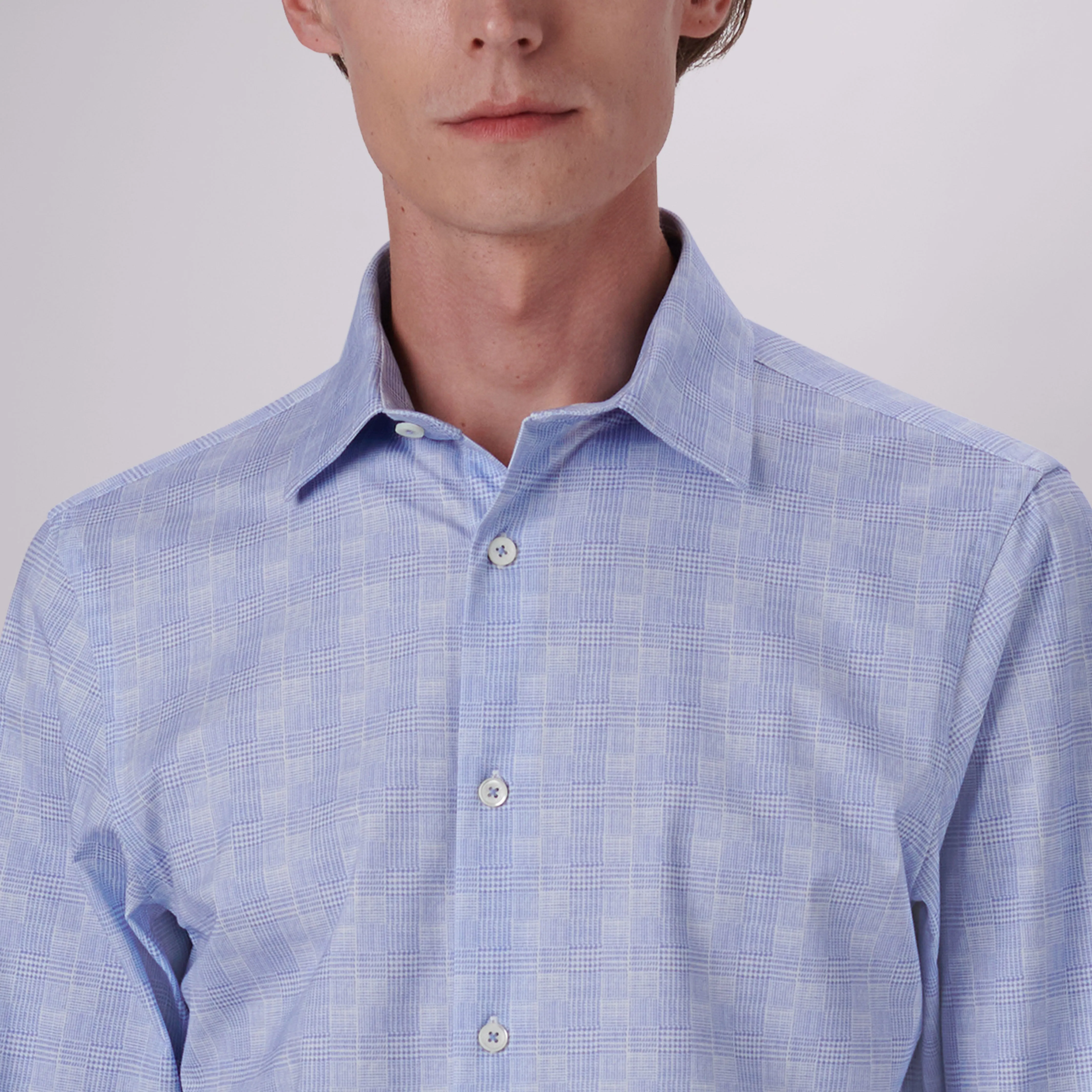 James Glen Check Print OoohCotton Shirt