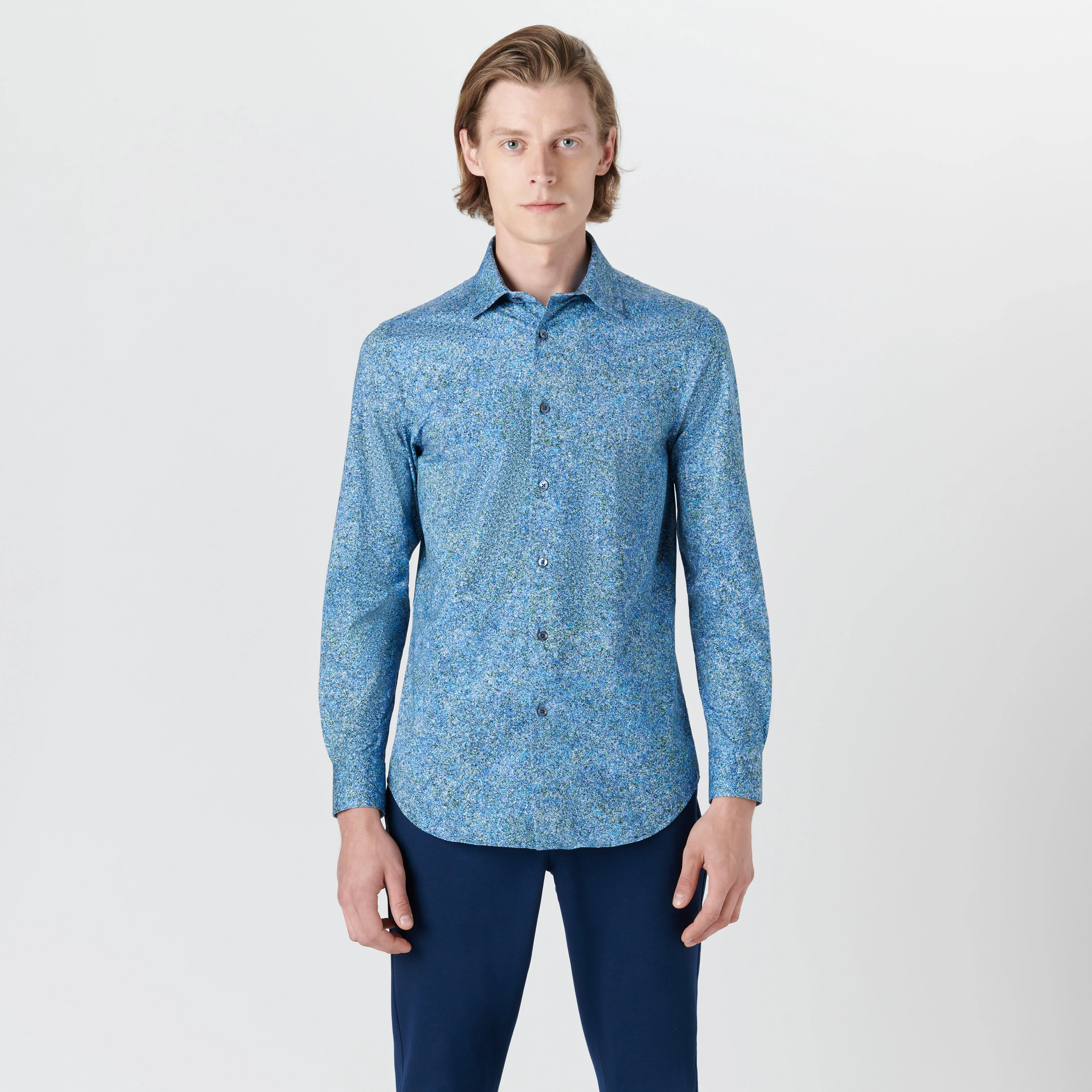 JAMES Marble Print OoohCotton Shirt