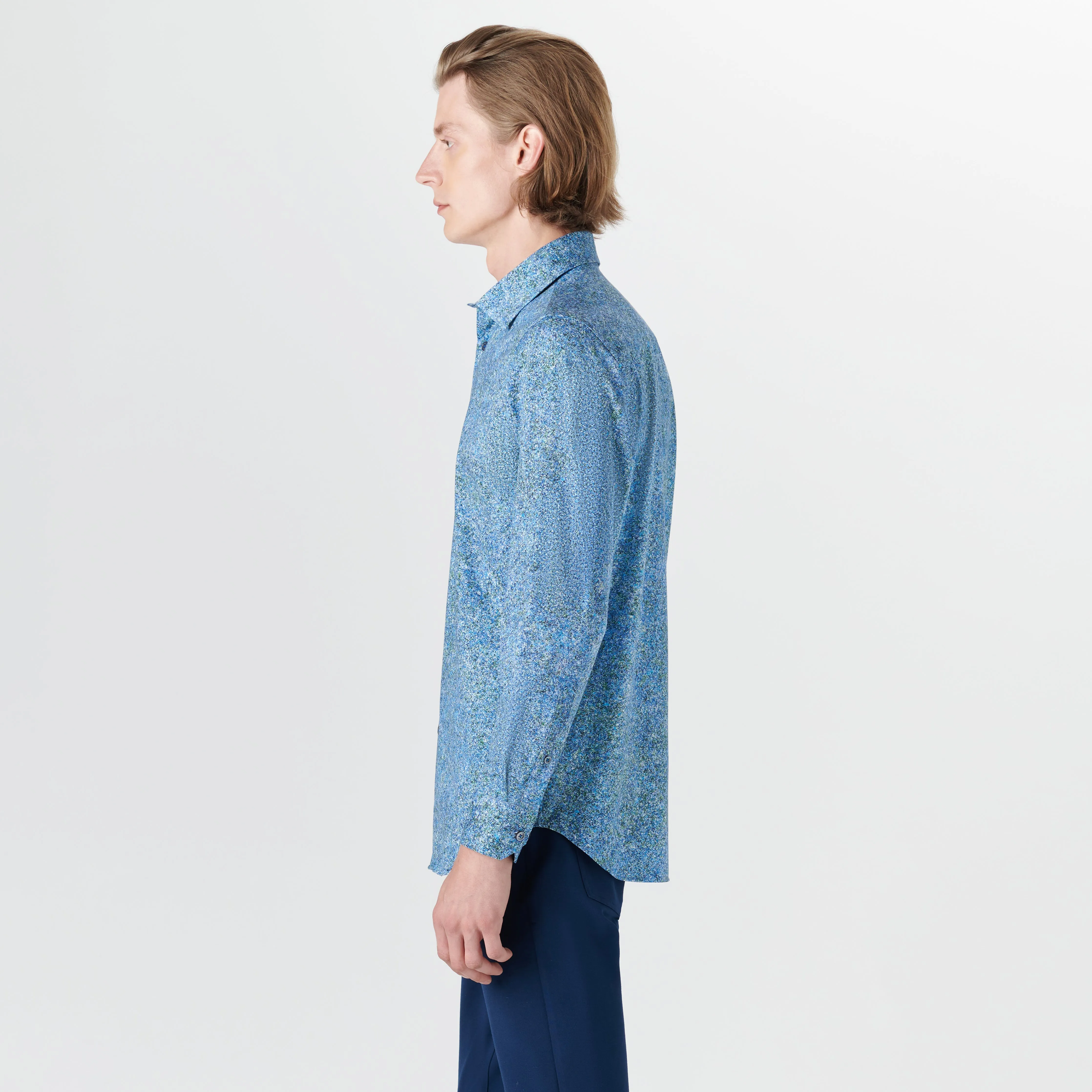 JAMES Marble Print OoohCotton Shirt