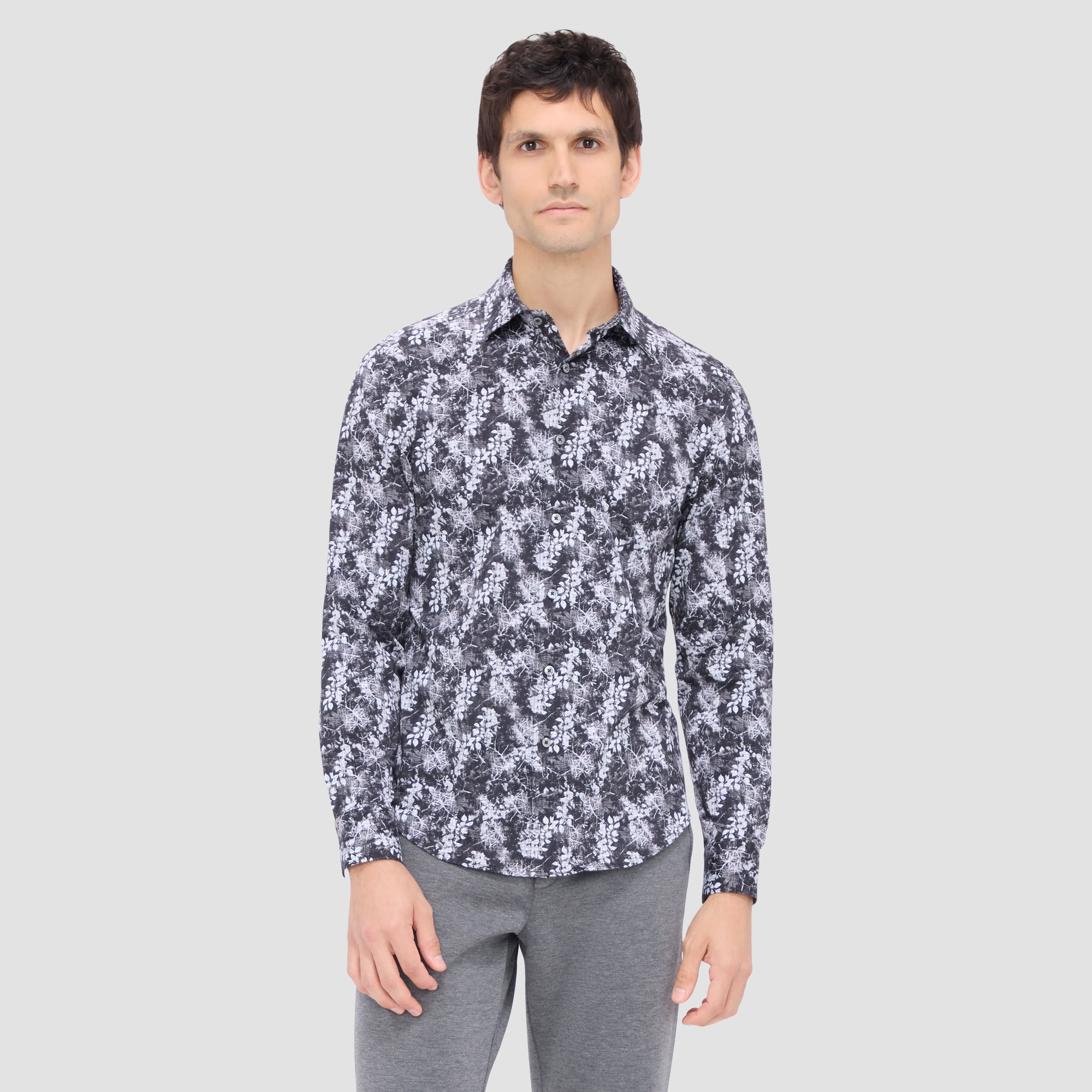 Jimmy Double Sided Leaf/Diamond OoohCotton Shirt