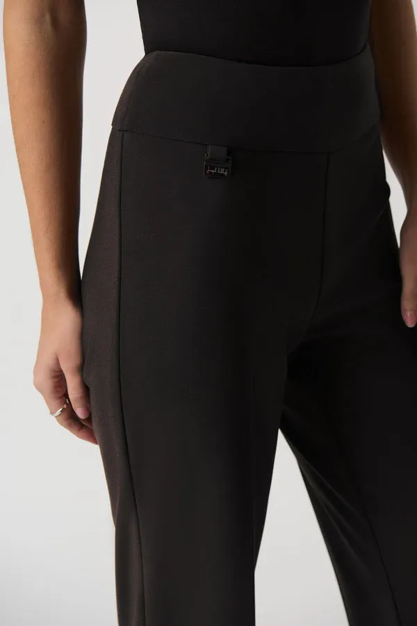 Joseph Ribkoff Flared Leg Black Pants