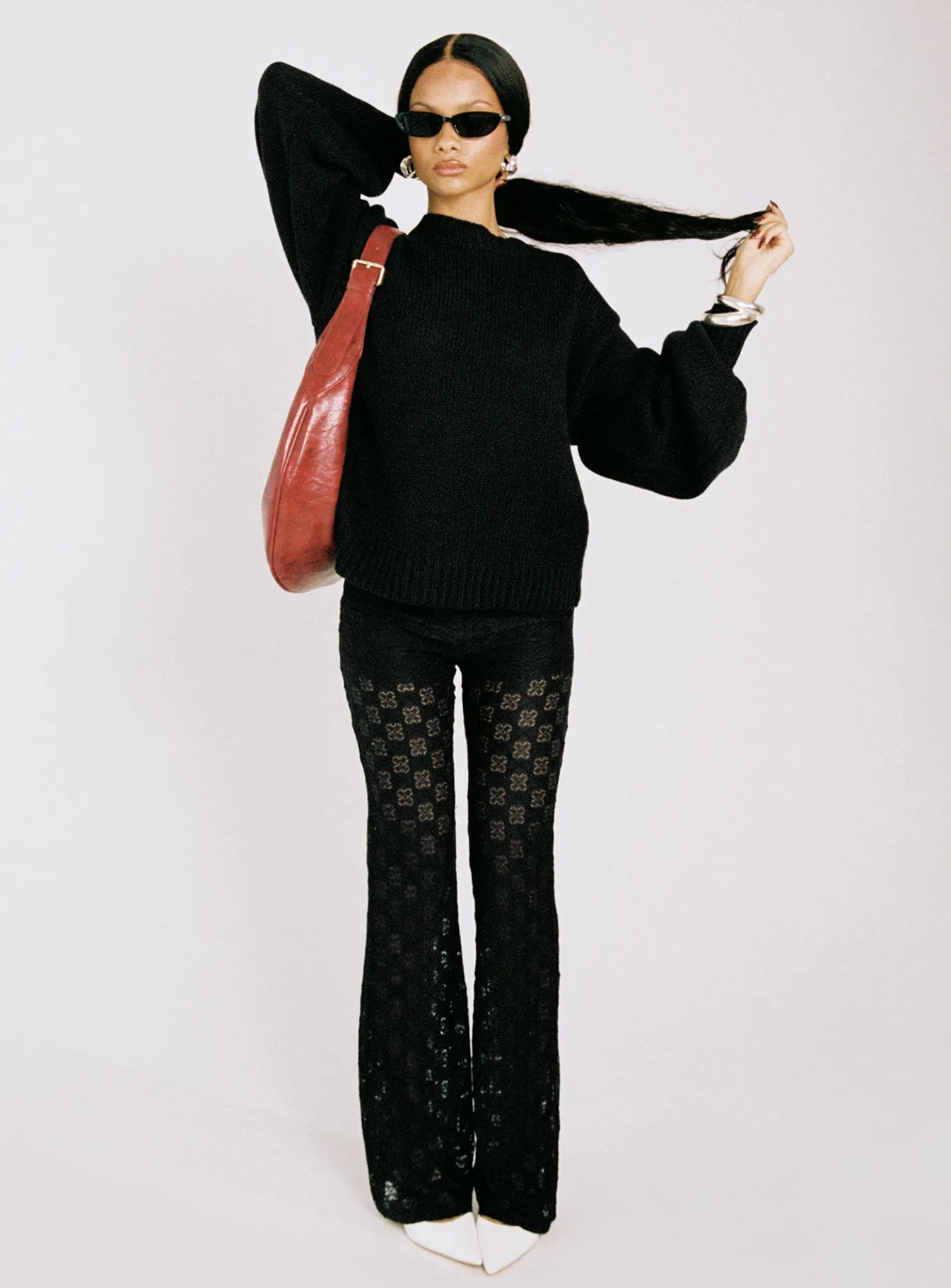 Jubilee Flare Pants Black