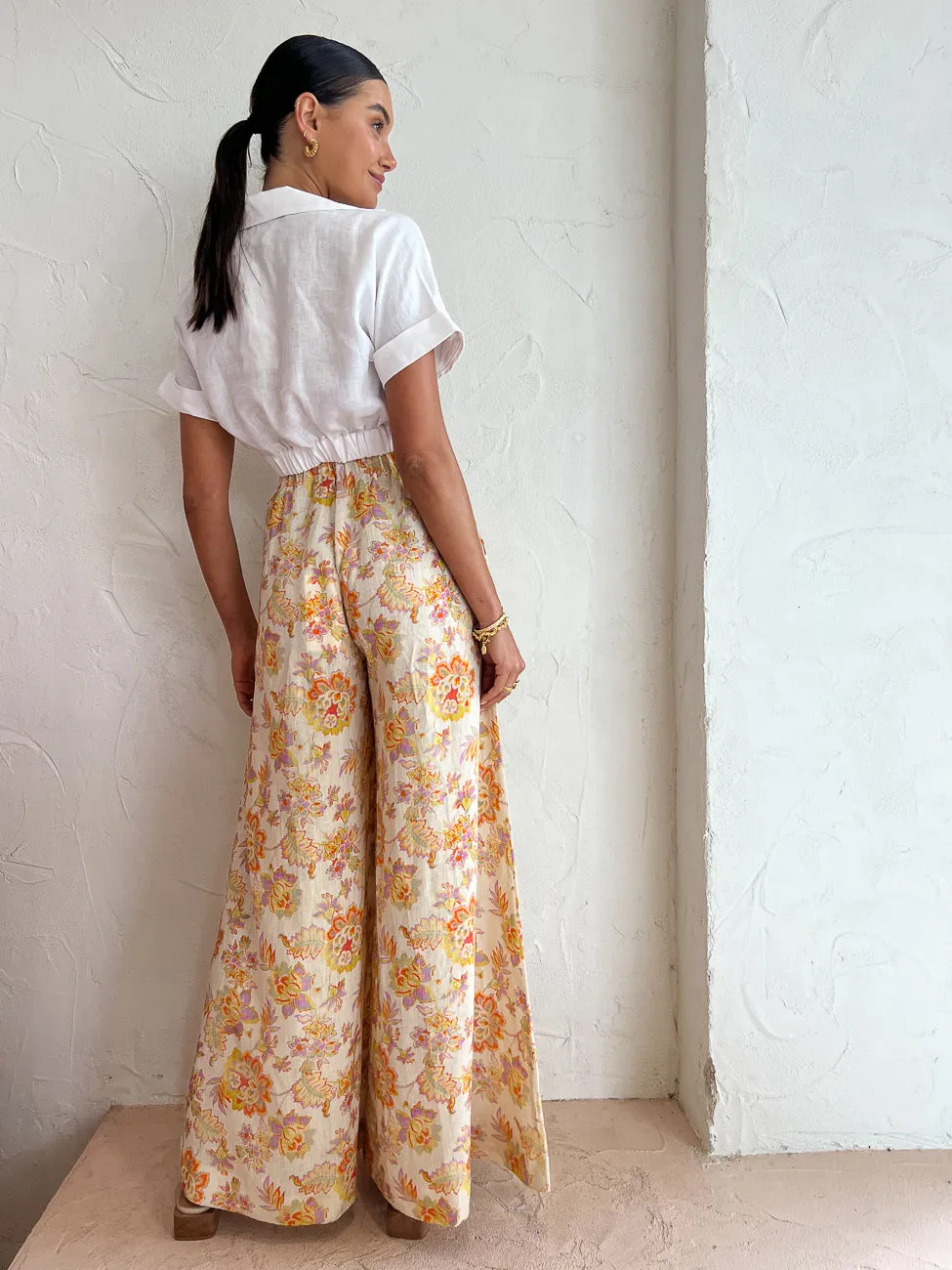 Kinney Hampton Pant in Neon Floral