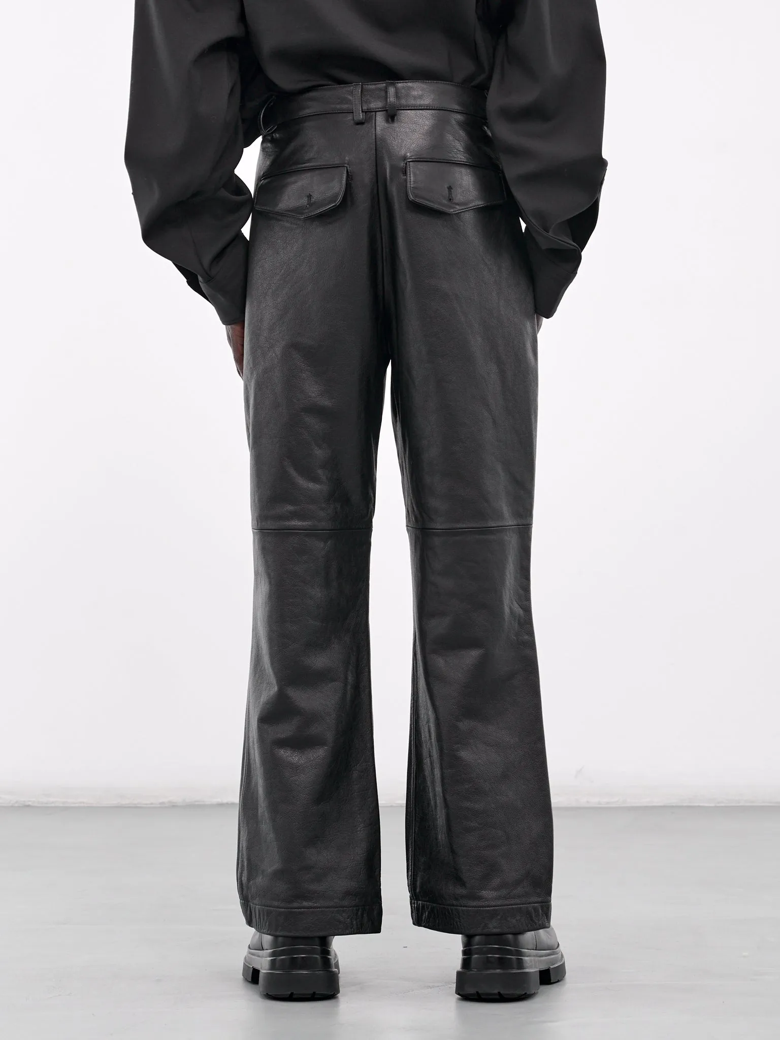 Leather Trousers (ES2668BL-BLACK)