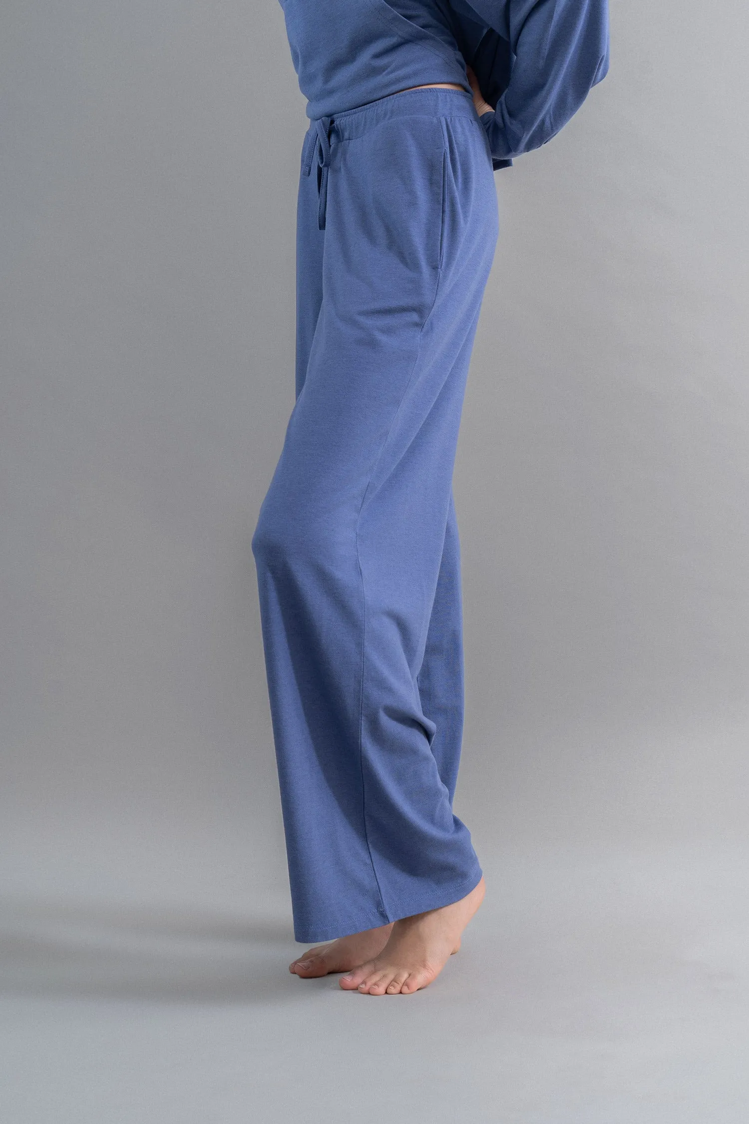 Limited Edition Luxflo® Travel Blue Flared Pajamas