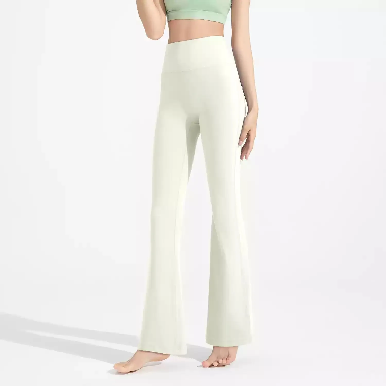 Luna High-Waisted Flared Leggings