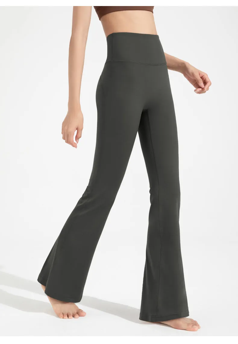 Luna High-Waisted Flared Leggings